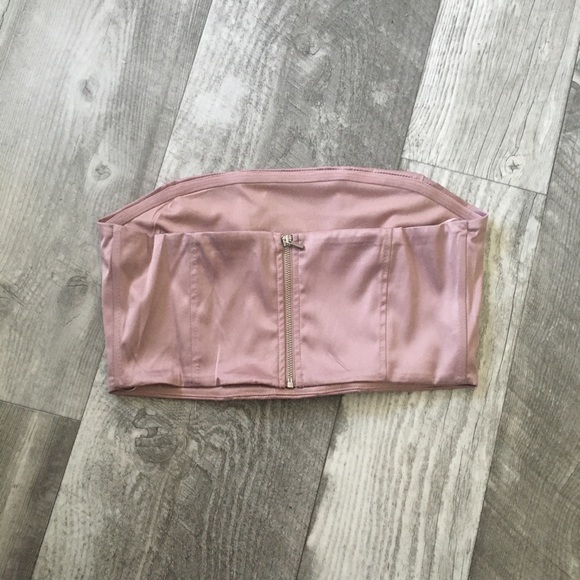 Satin Bustier Top - Picture 5 of 9